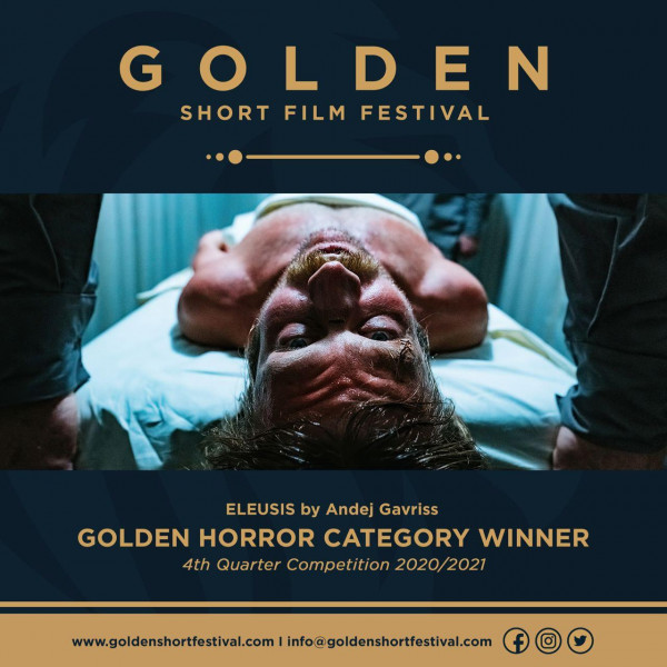 ELEUSIS wins GOLDEN Short Film Festival