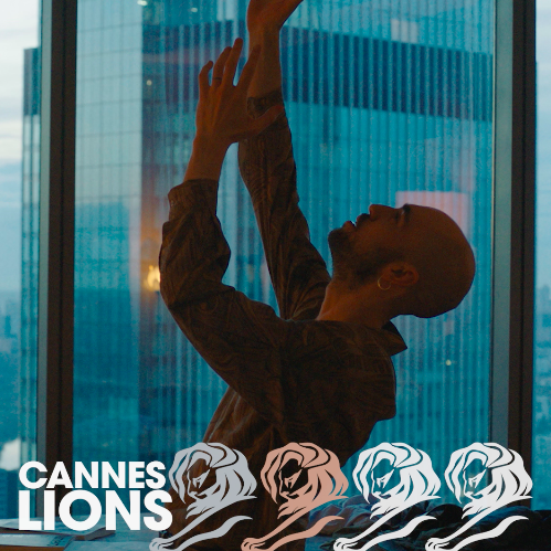 Andzej Gavriss won SILVER and BRONZE Lions at Cannes Lions for "We Will Become Better"