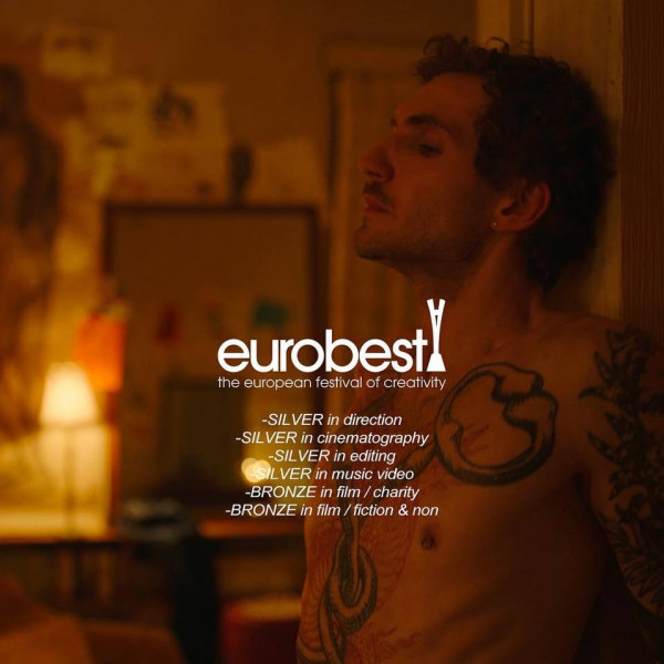 We'll become better awarded 6 prizes, among which SILVER for Direction. Director Andzej Gavriss