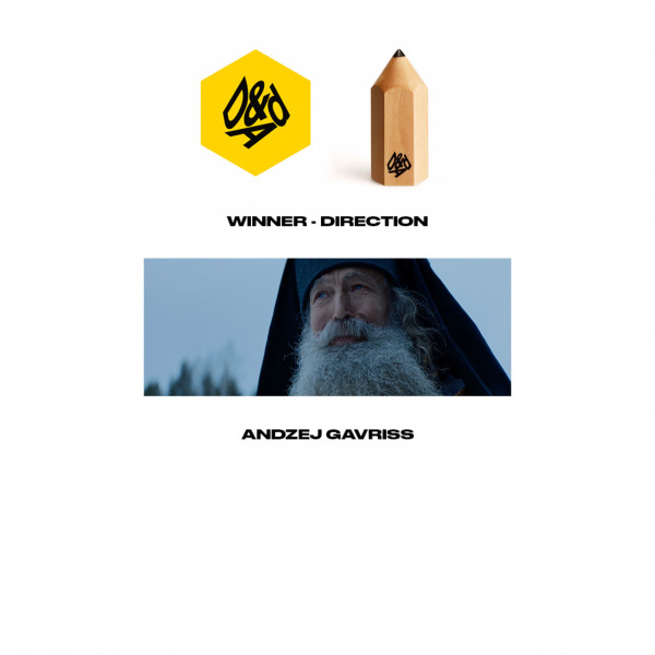 Andzej Gavriss wins wood pencil at D&AD for You're born music video